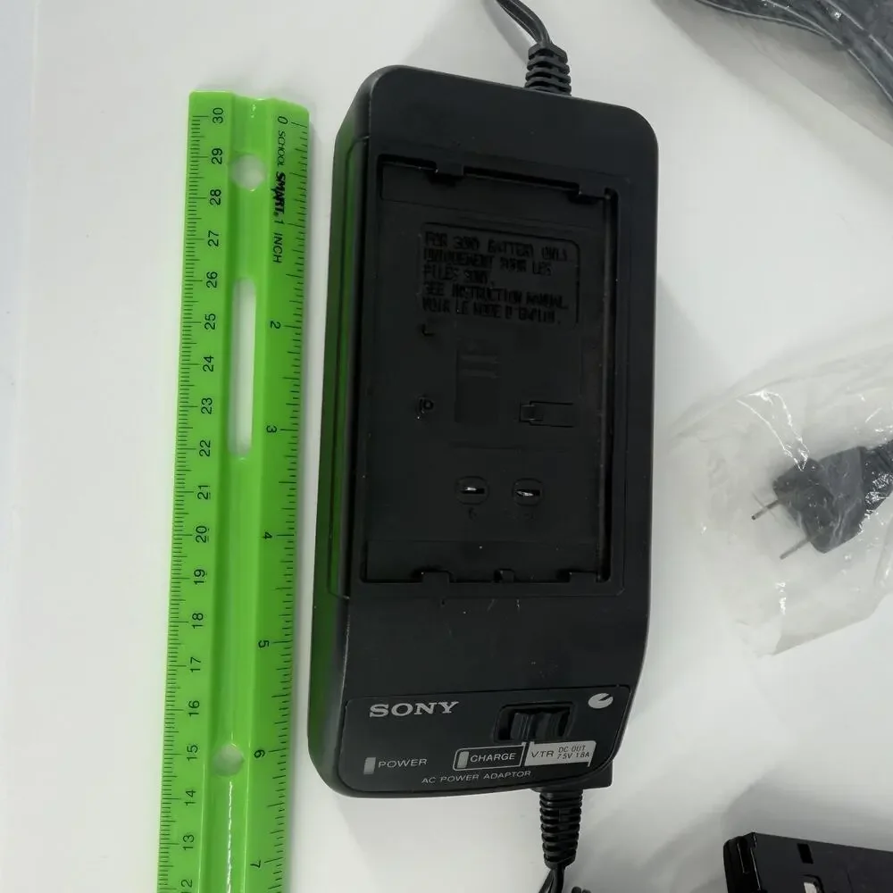 Sony AC-V16A Genuine Battery Charger Power Adapter Handy Cam Camcorder